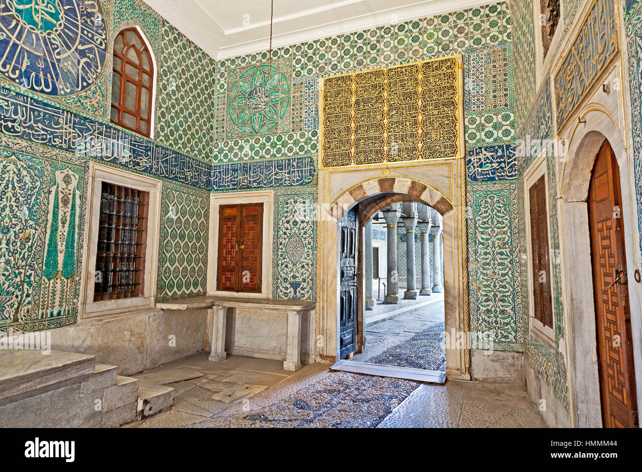 Il Palazzo di Topkapi a Istanbul Foto Stock