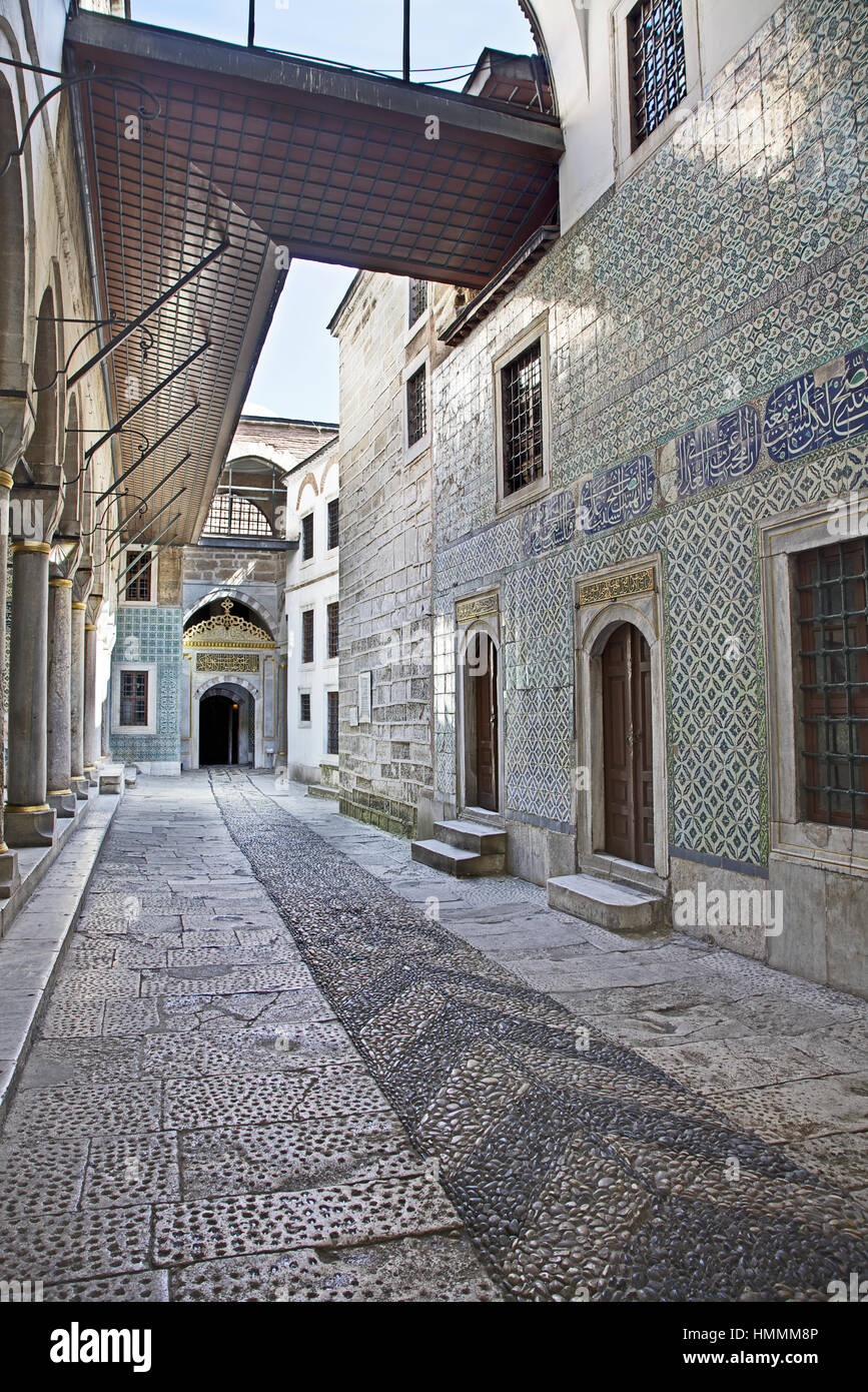Il Palazzo di Topkapi a Istanbul Foto Stock