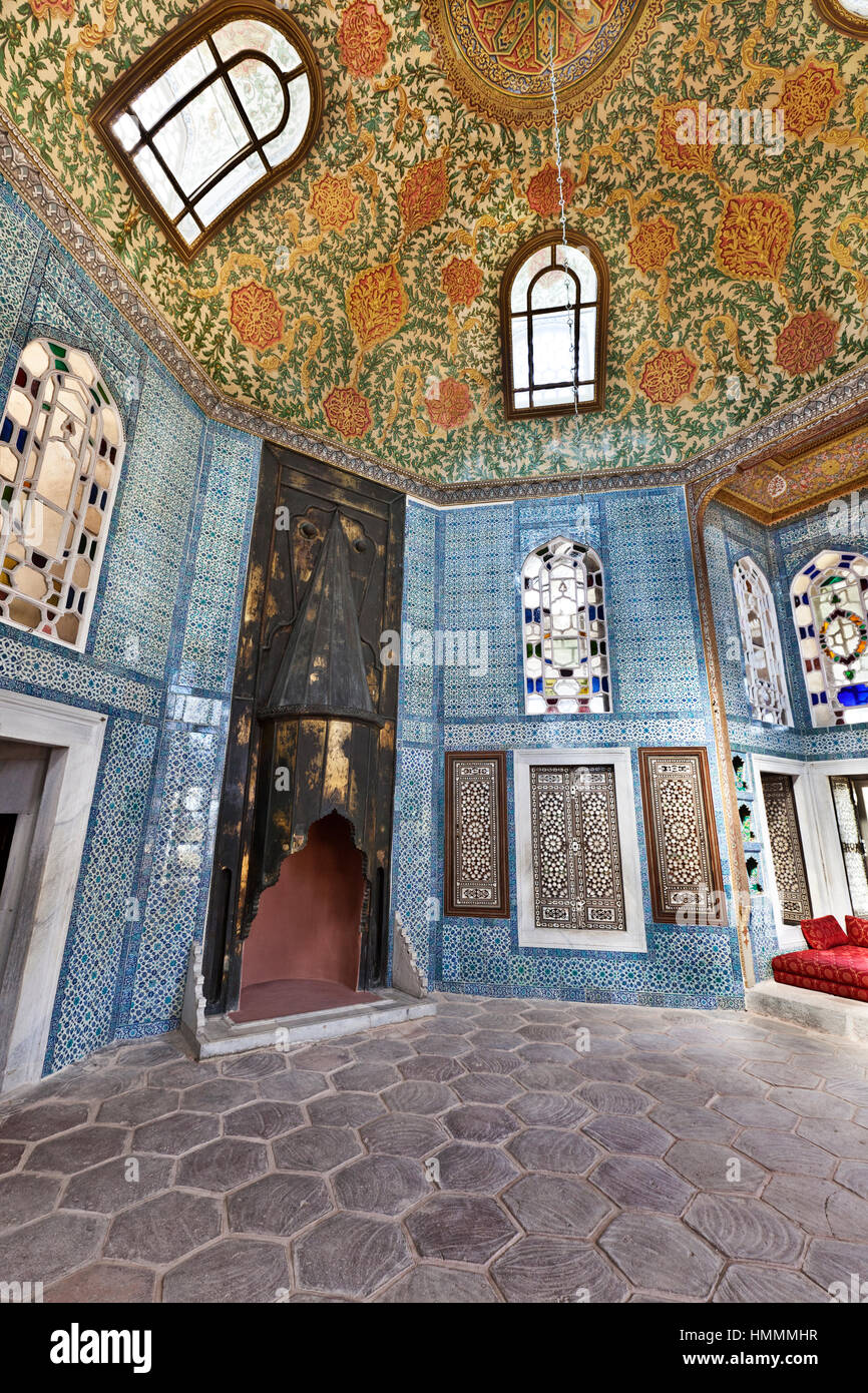 Il Palazzo di Topkapi a Istanbul Foto Stock