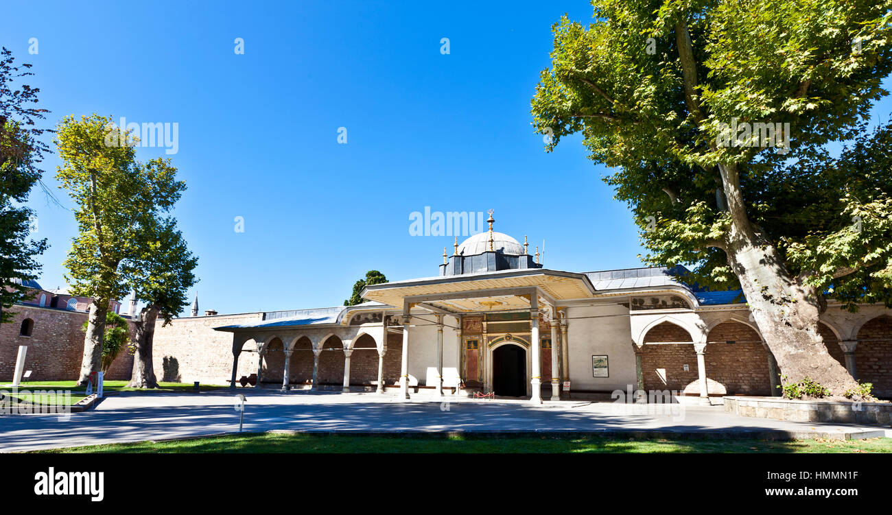 Il Palazzo di Topkapi a Istanbul Foto Stock