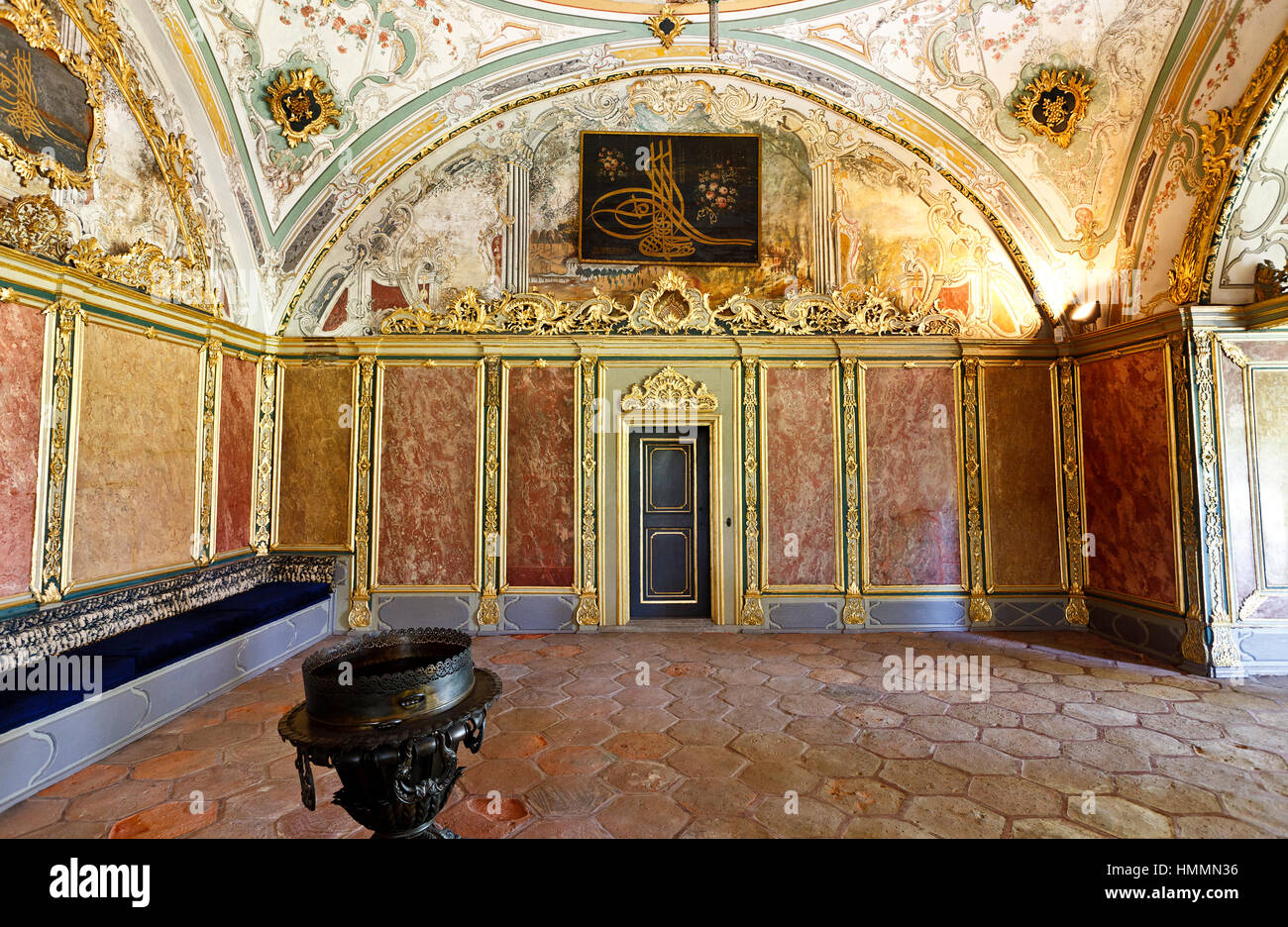 Il Palazzo di Topkapi a Istanbul Foto Stock