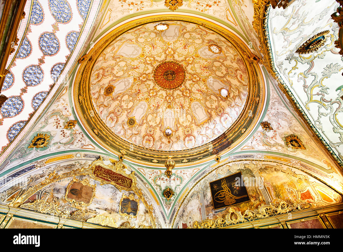 Il Palazzo di Topkapi a Istanbul Foto Stock
