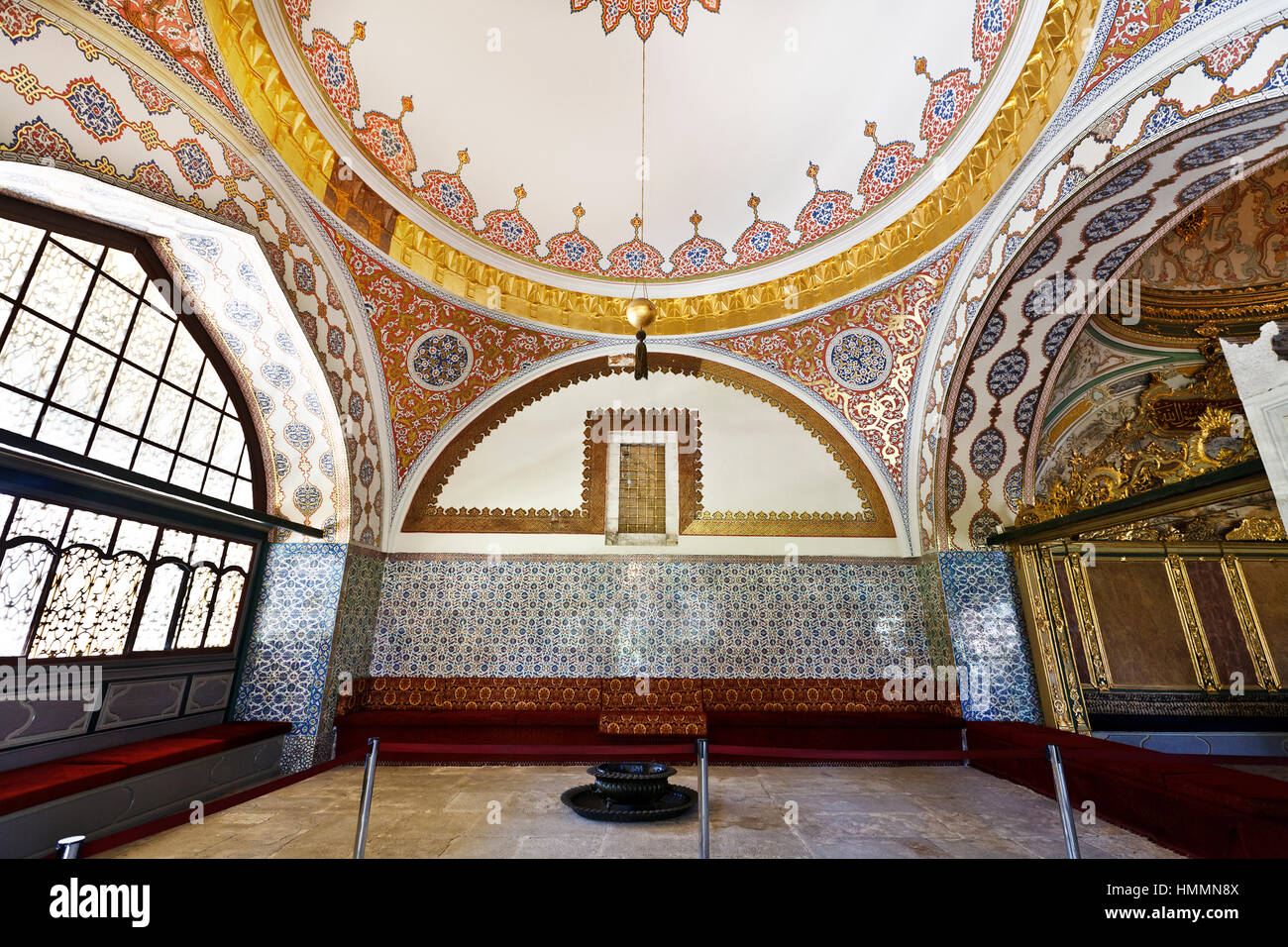 Il Palazzo di Topkapi a Istanbul Foto Stock