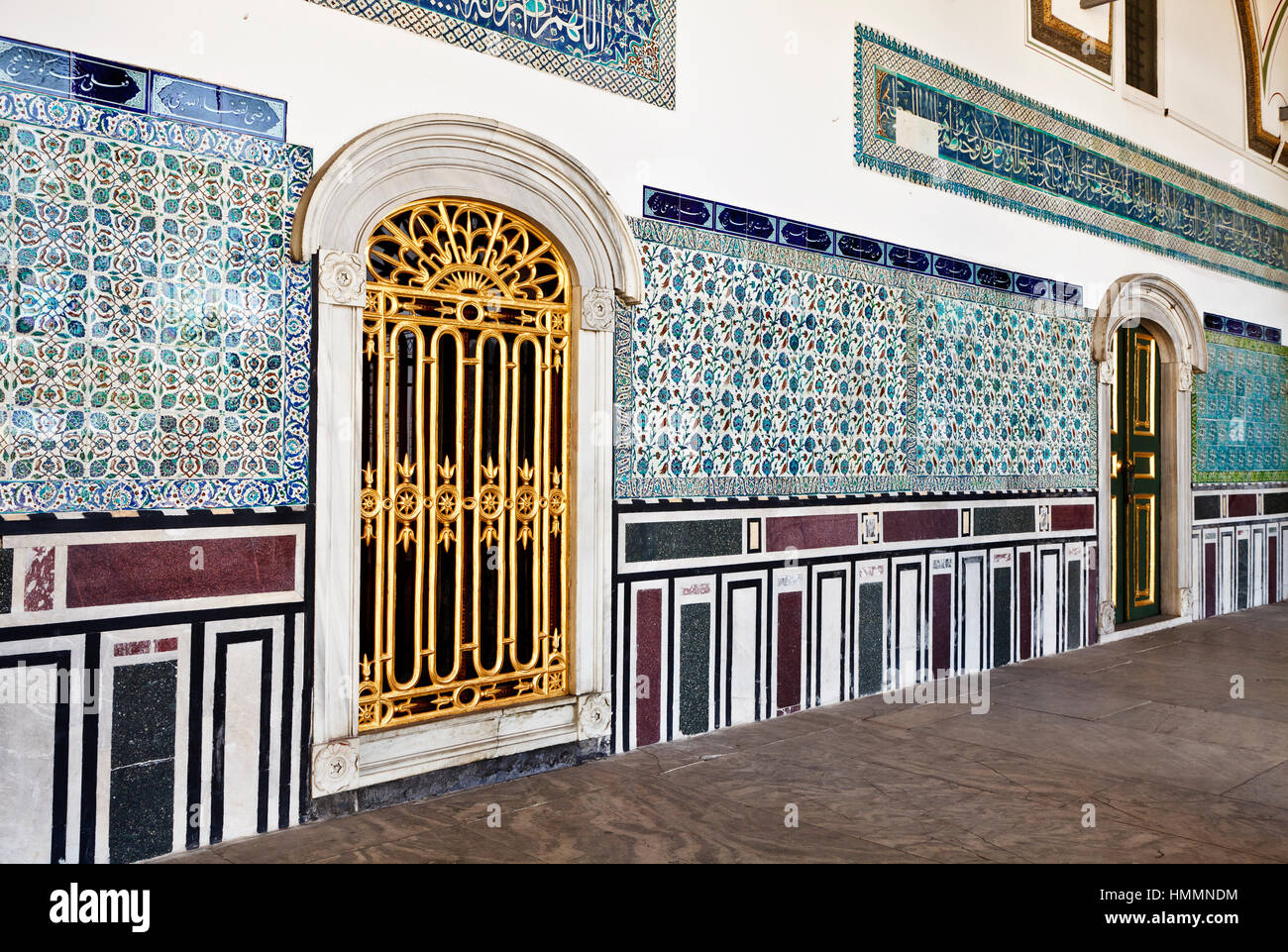 Il Palazzo di Topkapi a Istanbul Foto Stock