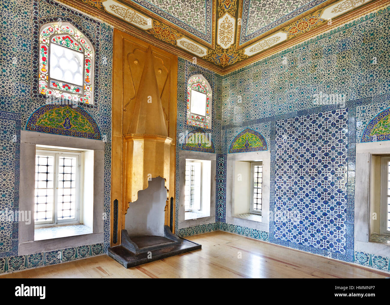 Il Palazzo di Topkapi a Istanbul Foto Stock