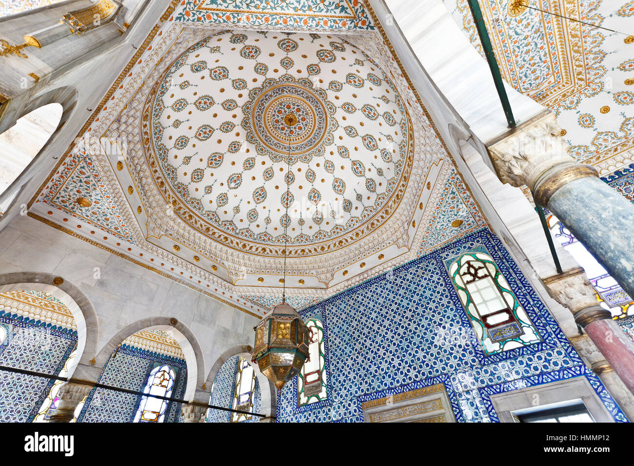 Il Palazzo di Topkapi a Istanbul Foto Stock
