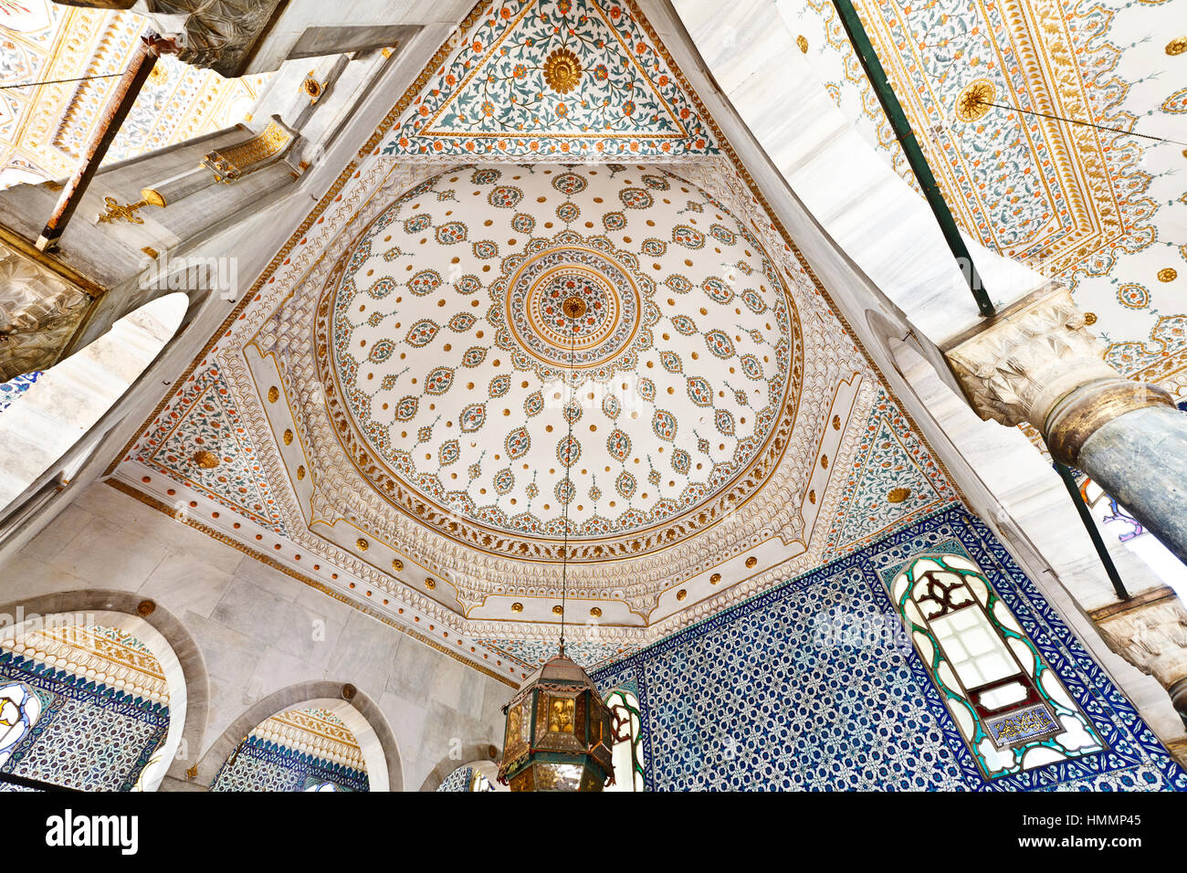 Il Palazzo di Topkapi a Istanbul Foto Stock