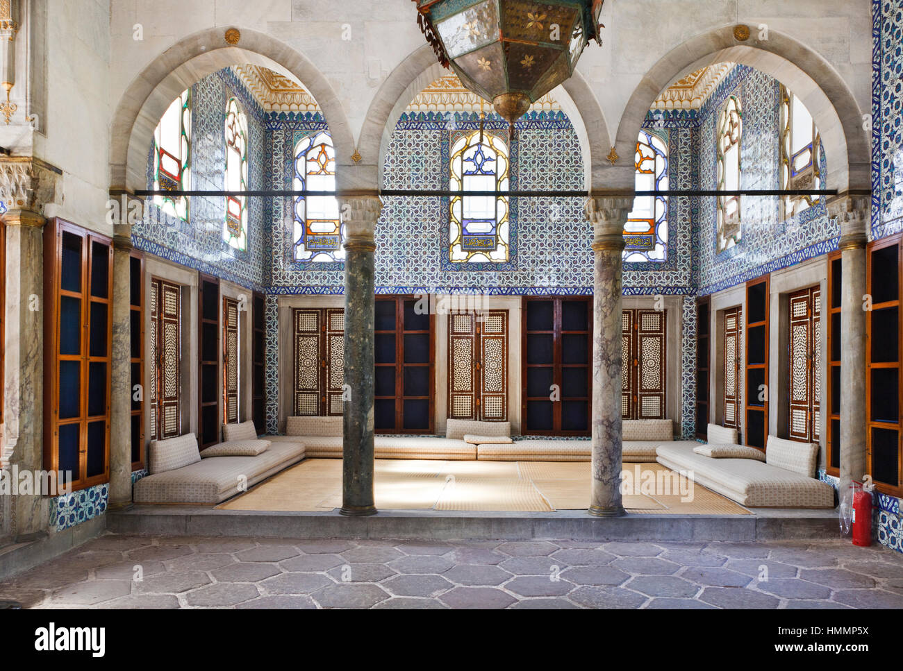 Il Palazzo di Topkapi a Istanbul Foto Stock
