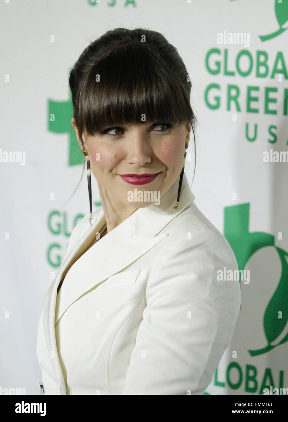 Sophia Bush assiste Global Green USA del decimo Pre-Oscar annuale festa all'Avalon il 20 febbraio 2013 in Hollywood, la California. Foto di Francesco Specker Foto Stock