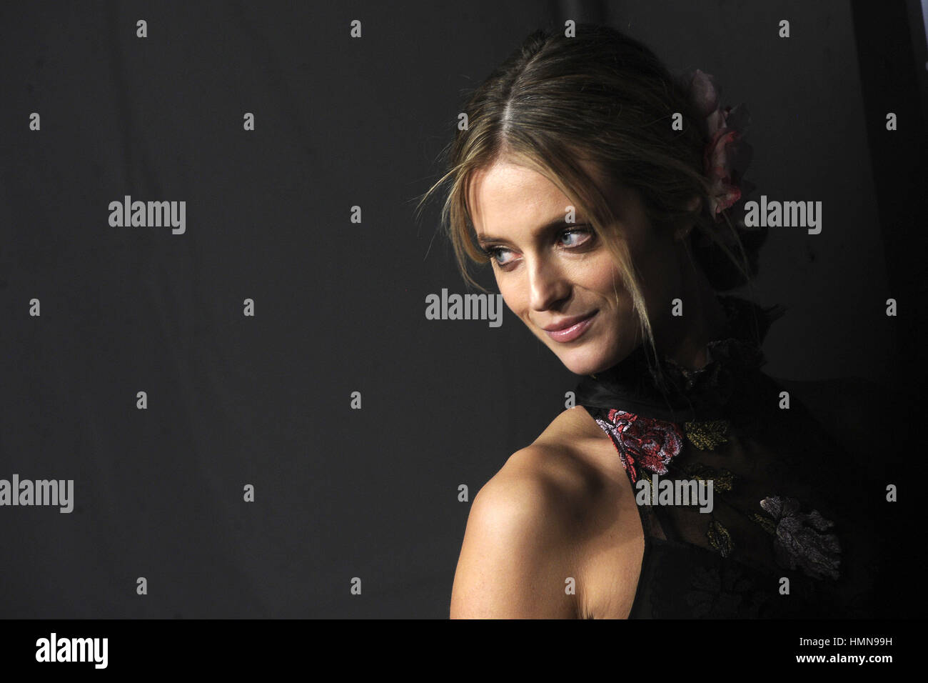 New York. 8 febbraio, 2017. Kate Bock assiste il xix amfAR New York Gala 2017 al Cipriani Wall Street nel Febbraio 8, 2017 a New York. | Verwendung weltweit/picture alliance Credit: dpa/Alamy Live News Foto Stock