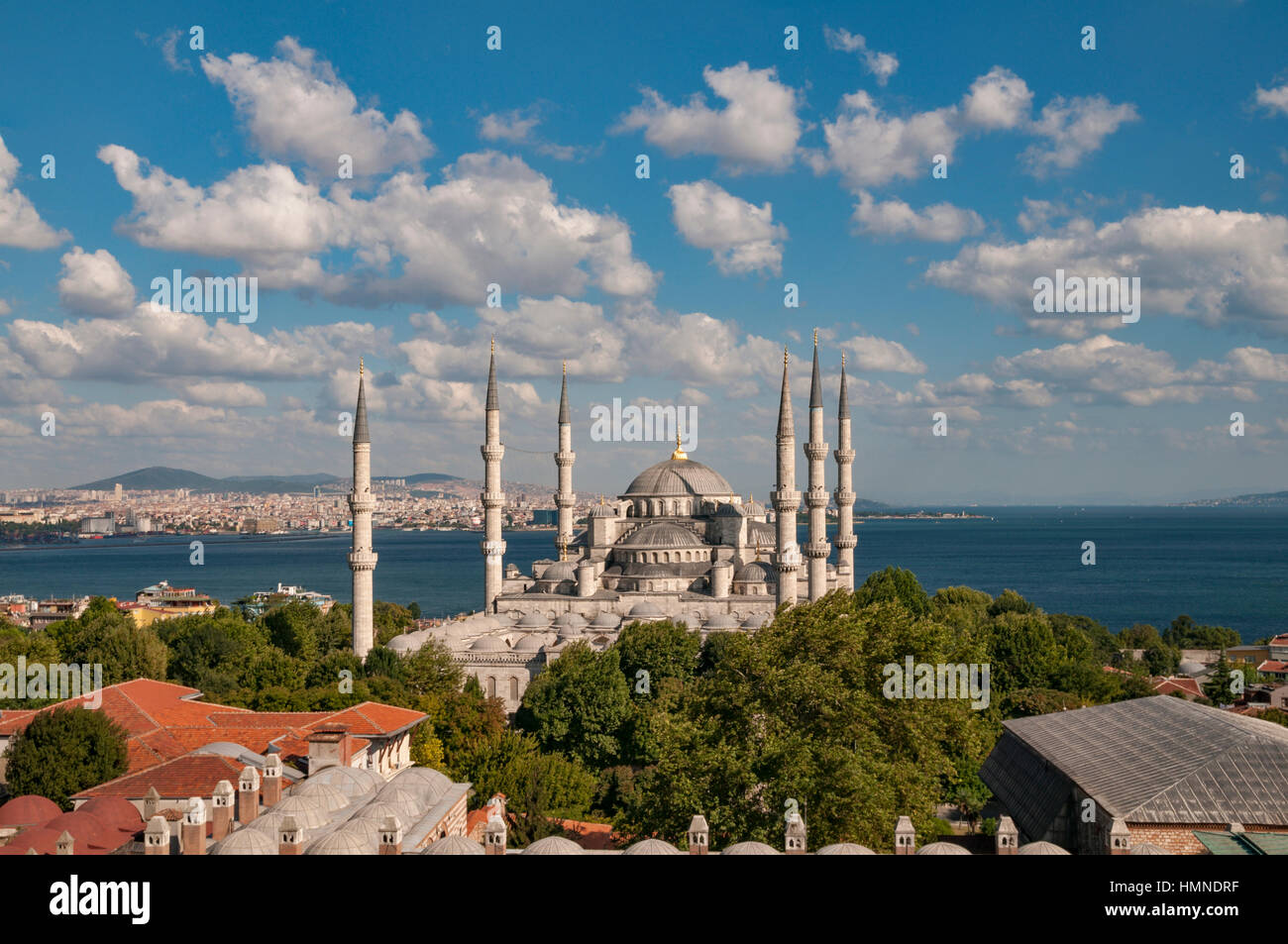 La Moschea Blu,Istanbul, Turchia Foto Stock