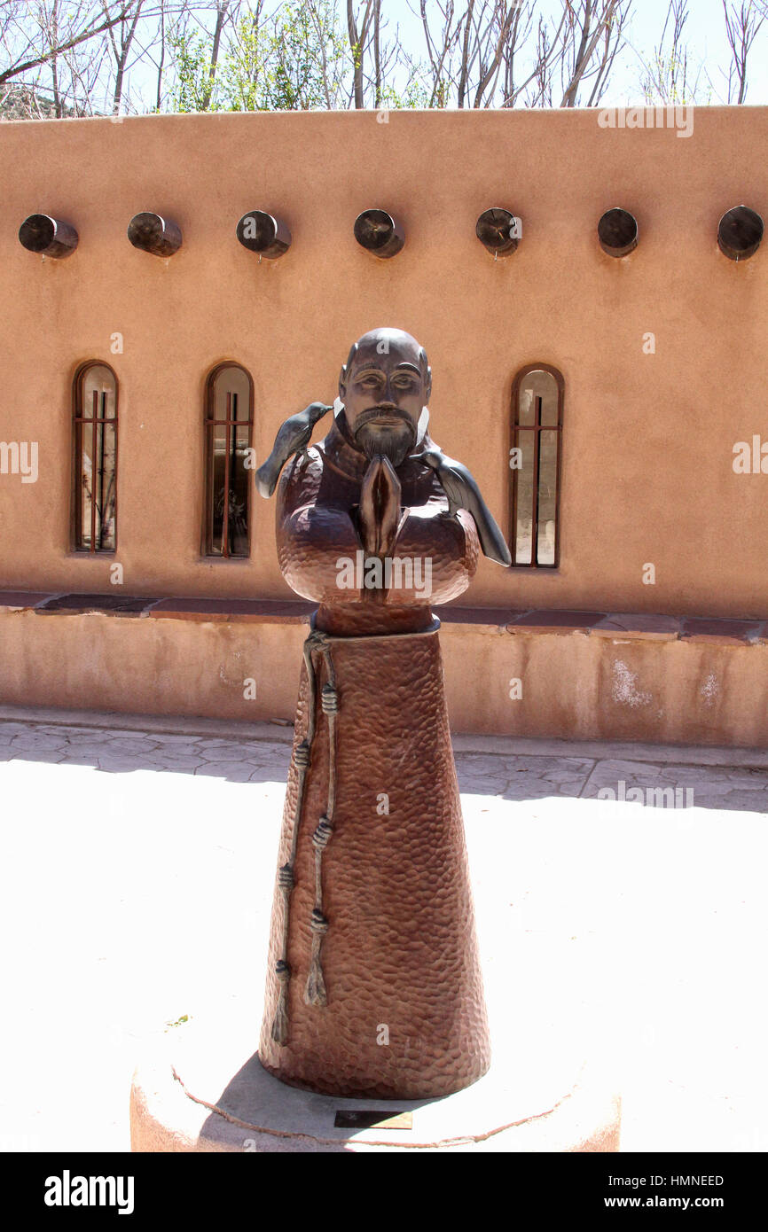 El Santuario de Chimayó è una chiesa cattolica romana di Chimayó, New Mexico, Stati Uniti. Questo santuario è un monumento storico nazionale, Foto Stock