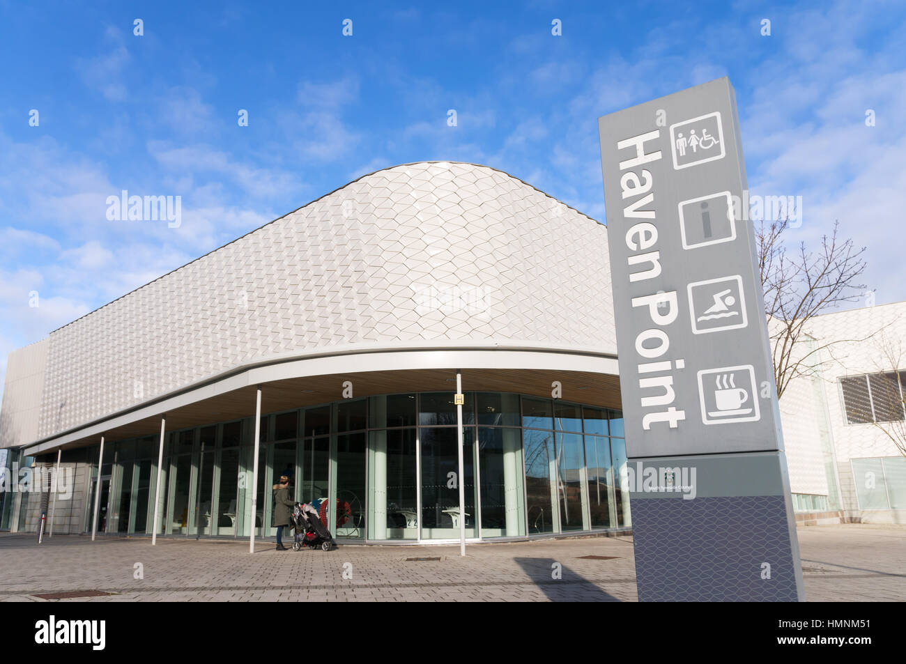 Haven punto servizi per lo svago, South Shields, North East England, Regno Unito Foto Stock