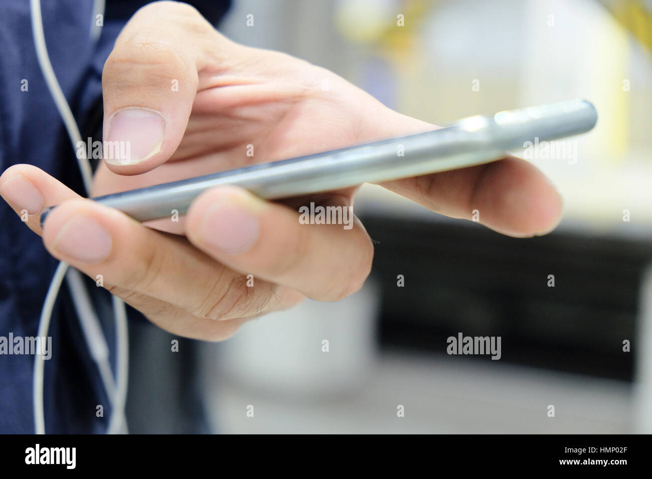 Le persone che usano un telefono intelligente,Social Media vita,la tecnologia di comunicazione Foto Stock