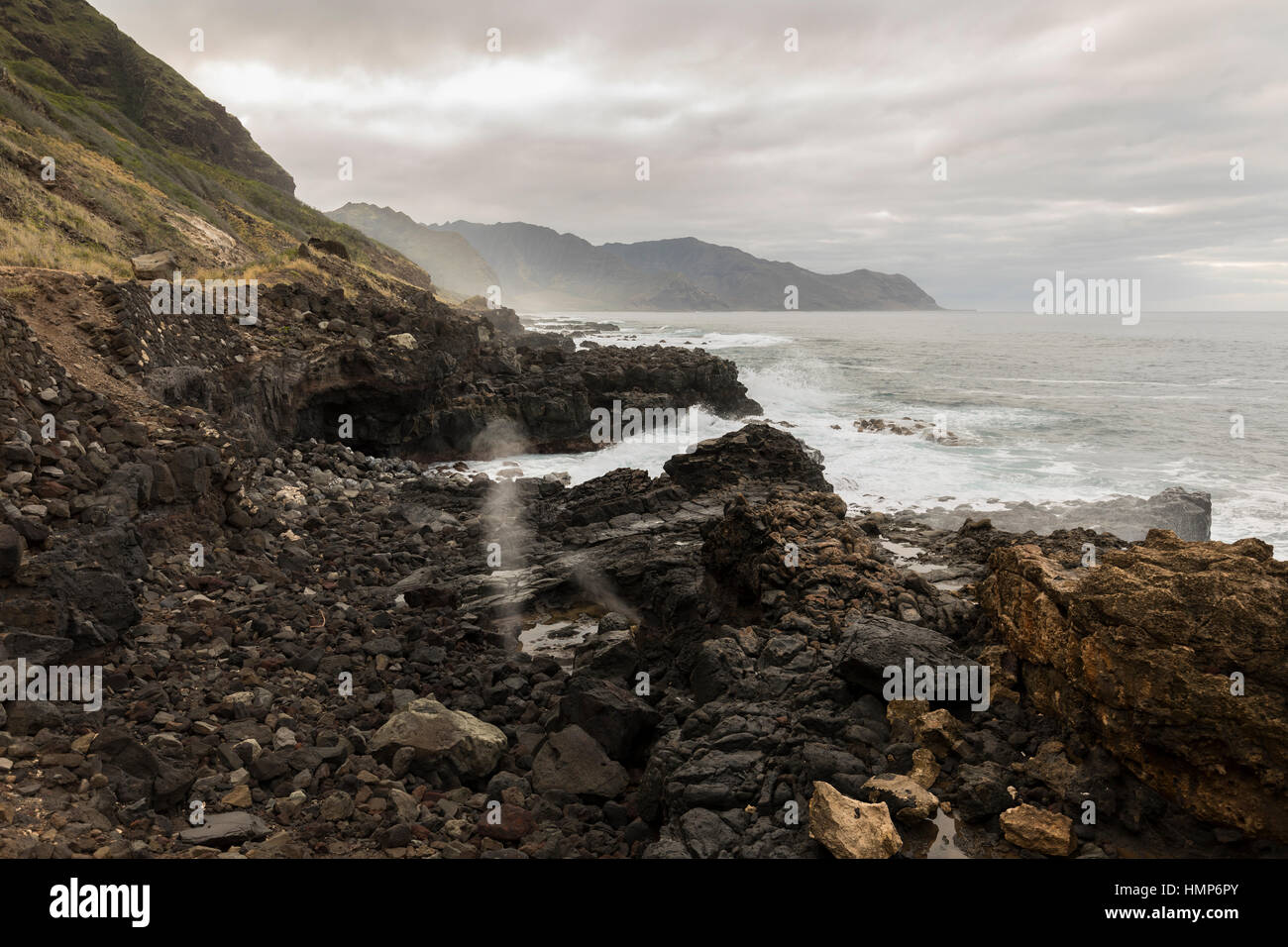 Waianae, Hawaii Foto Stock