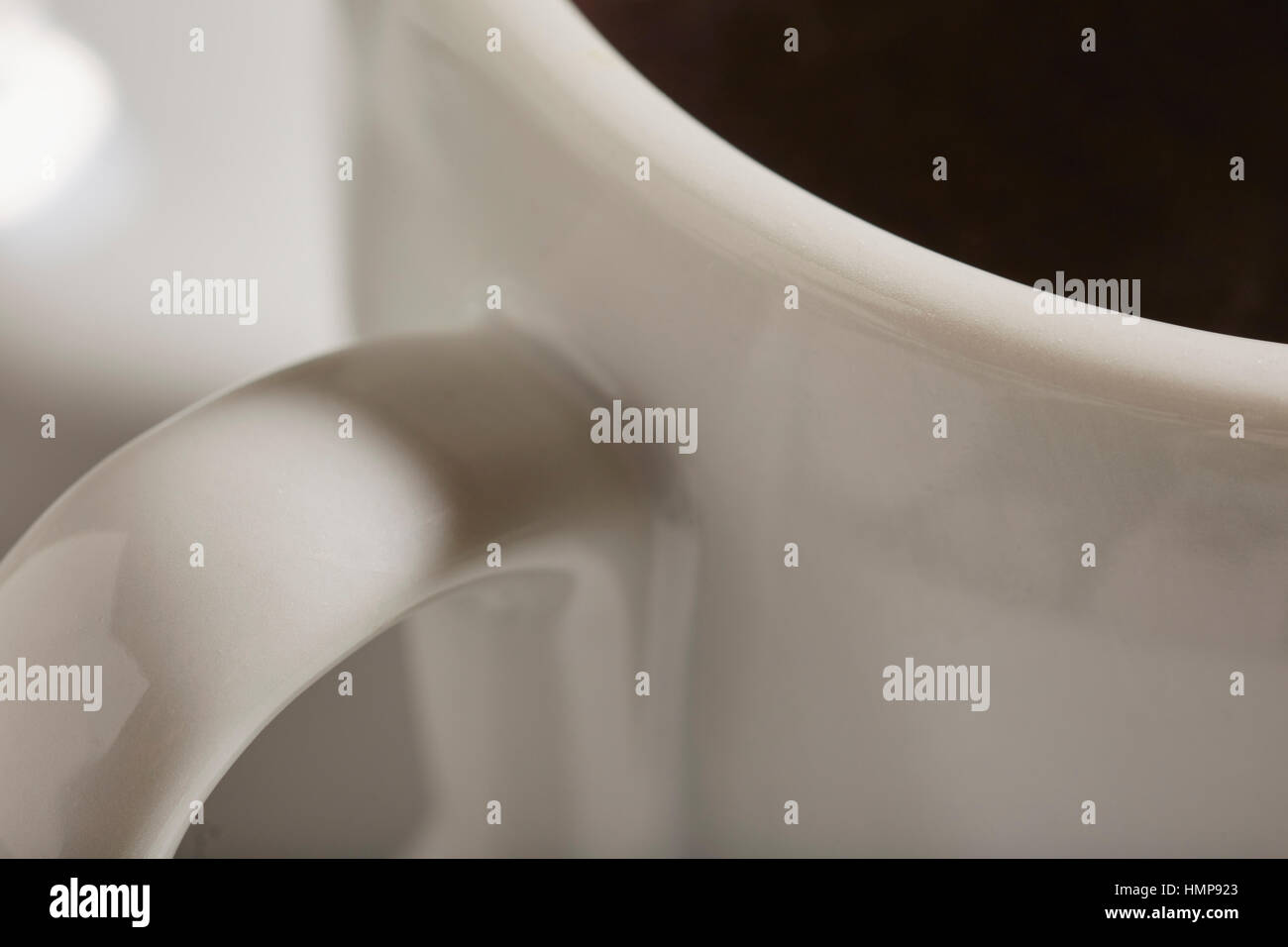 Una tazza di caffè espresso Foto Stock