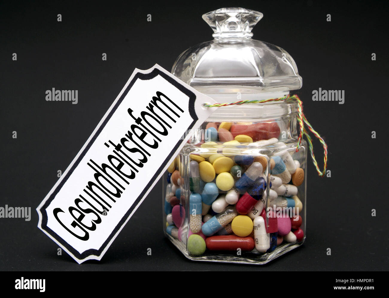 Per simbolico della riforma sanitaria Foto Stock