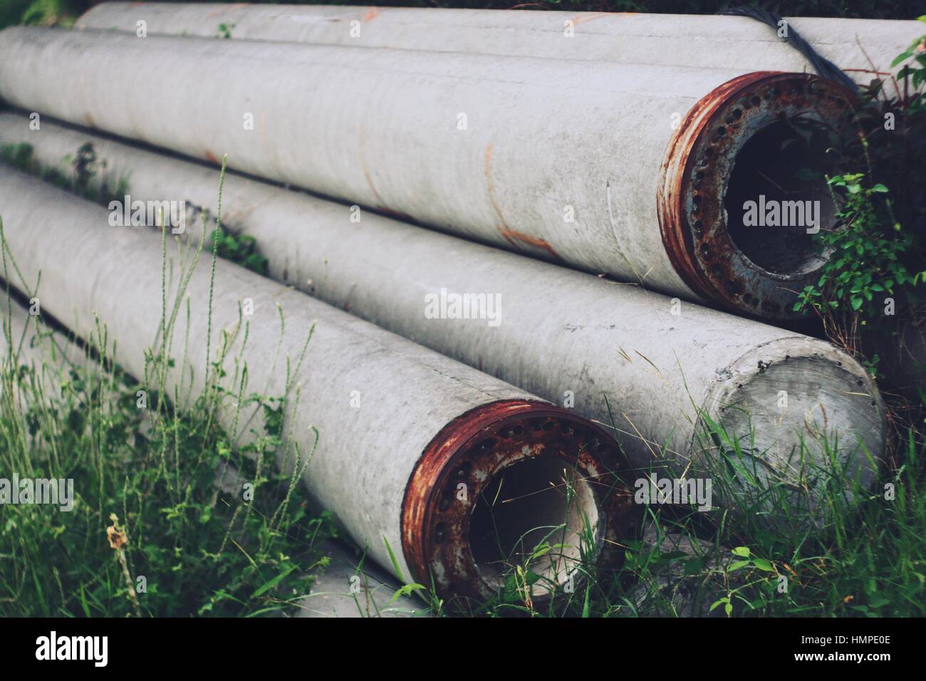 tubo della pipeline Foto Stock