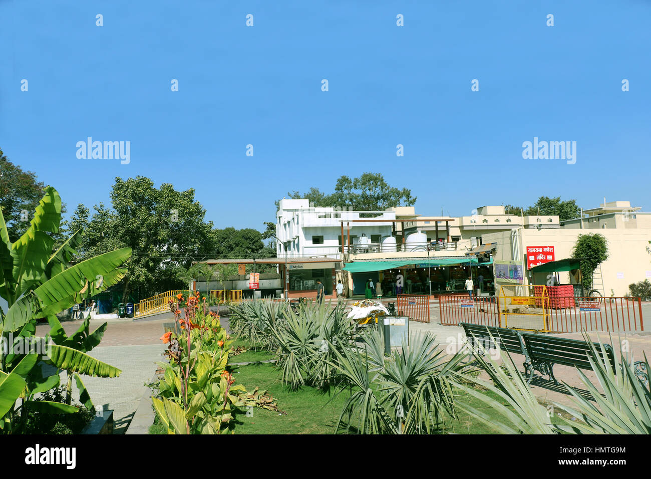 Khajrana Ganesh Temple, Indore Foto Stock