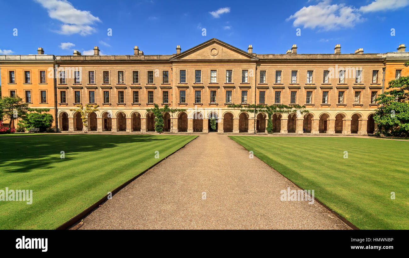Residence Hall il Magdalen College di Oxford Foto Stock