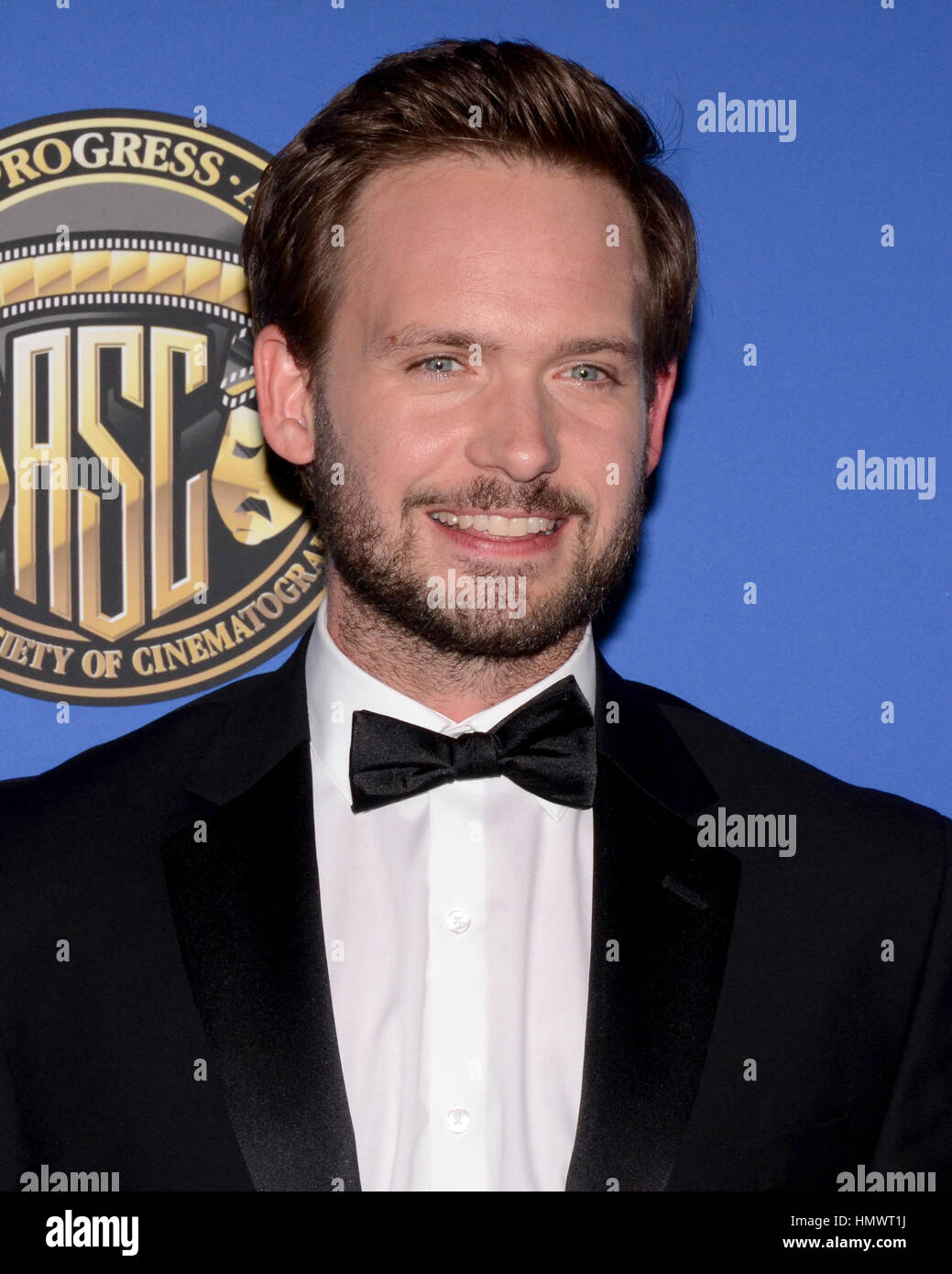 Patrick Adams assiste il trentunesimo ASC annuale premi per i risultati eccezionali nella cinematografia A Loews Hotel Hollywood Ray Dolby sala da ballo a Hollywood California il 4 febbraio 2016. Foto Stock