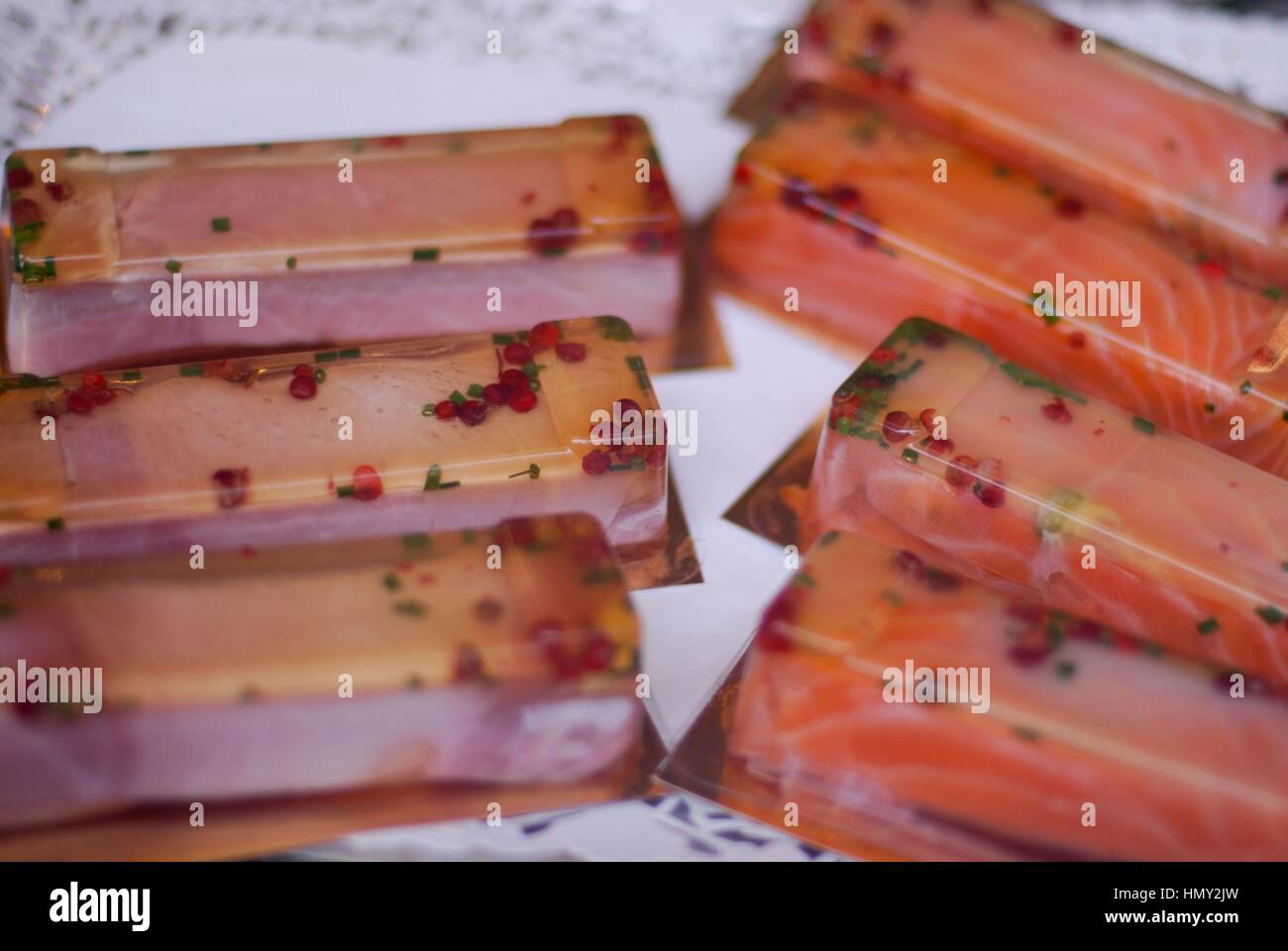 Parigi. Francia., la cucina francese è famosa per la sua pasticceria fresca e prodotti mediterranei Foto Stock