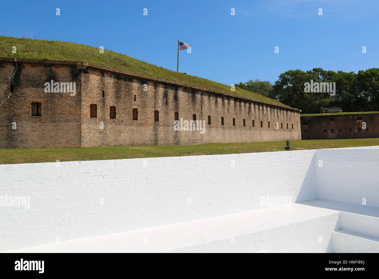 Fort Barrancas Foto Stock