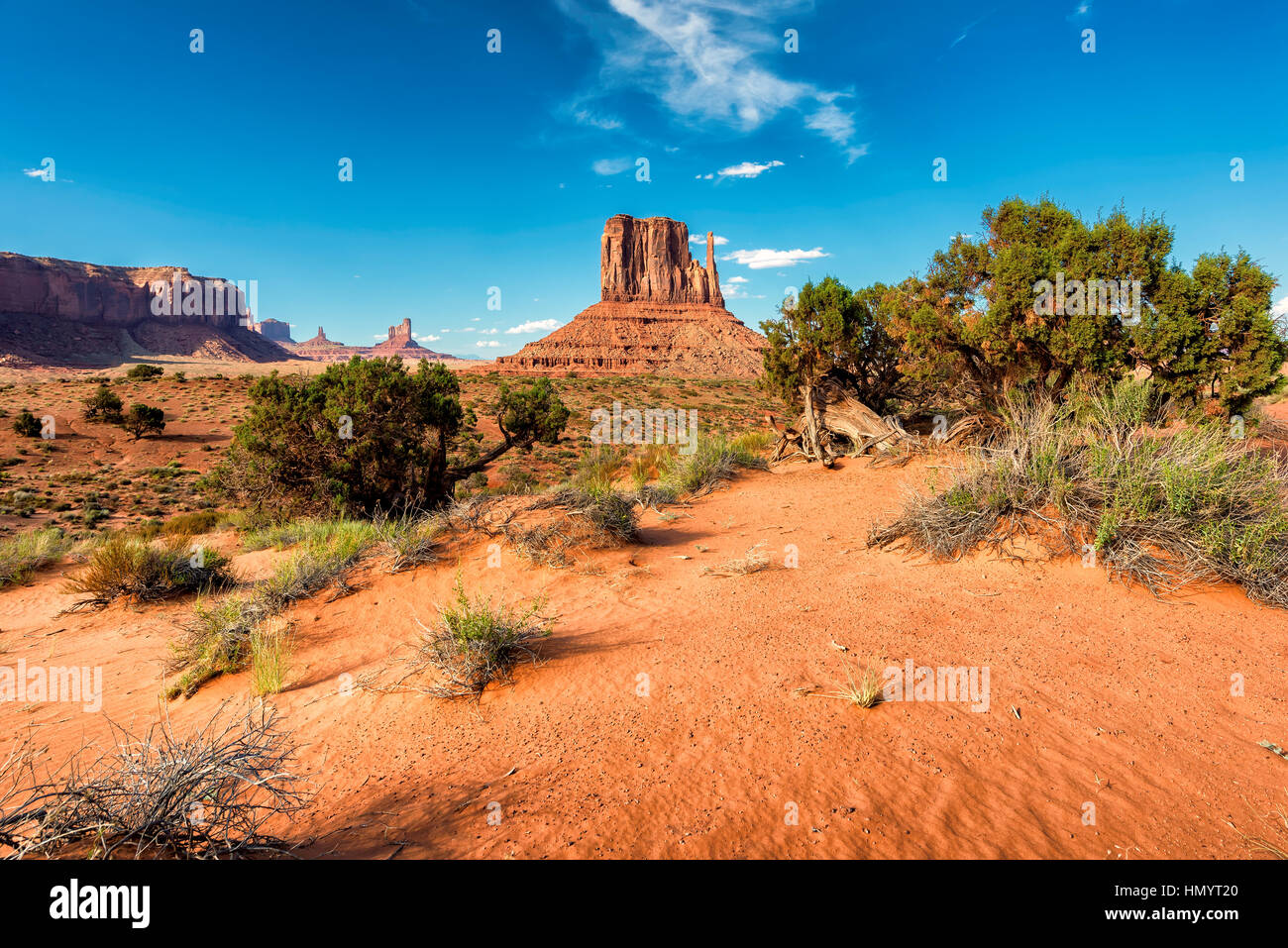 Il Monument Valley, Arizona. Foto Stock