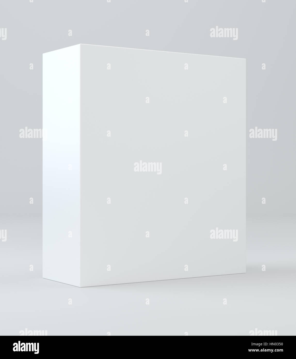 White Cube. mockcup per il tuo design Foto Stock