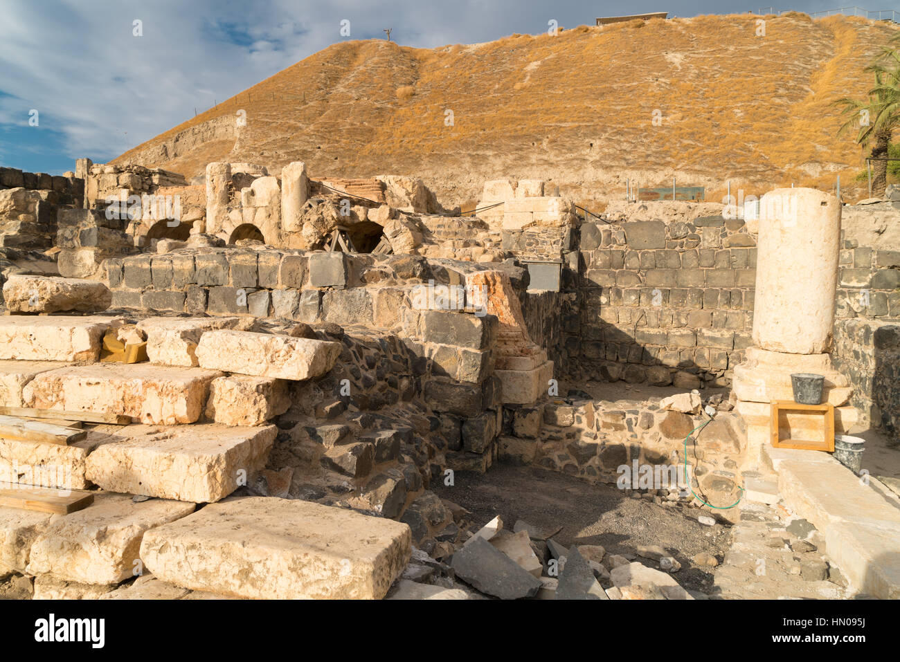 Bet Shean National Park (Scythopolis), Israele Foto Stock