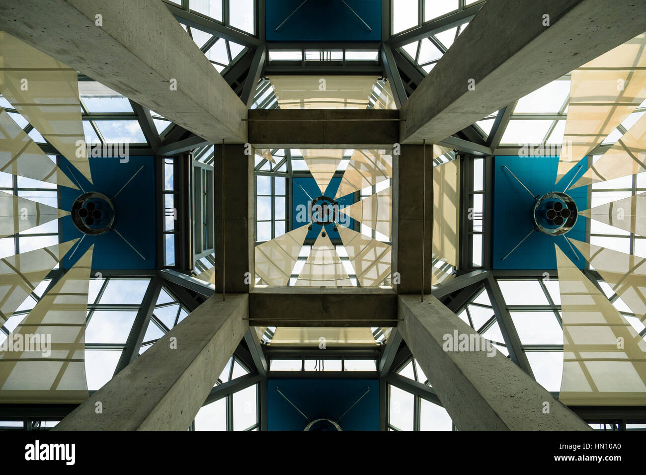 Il soffitto della galleria nazionale del Canada. Foto Stock