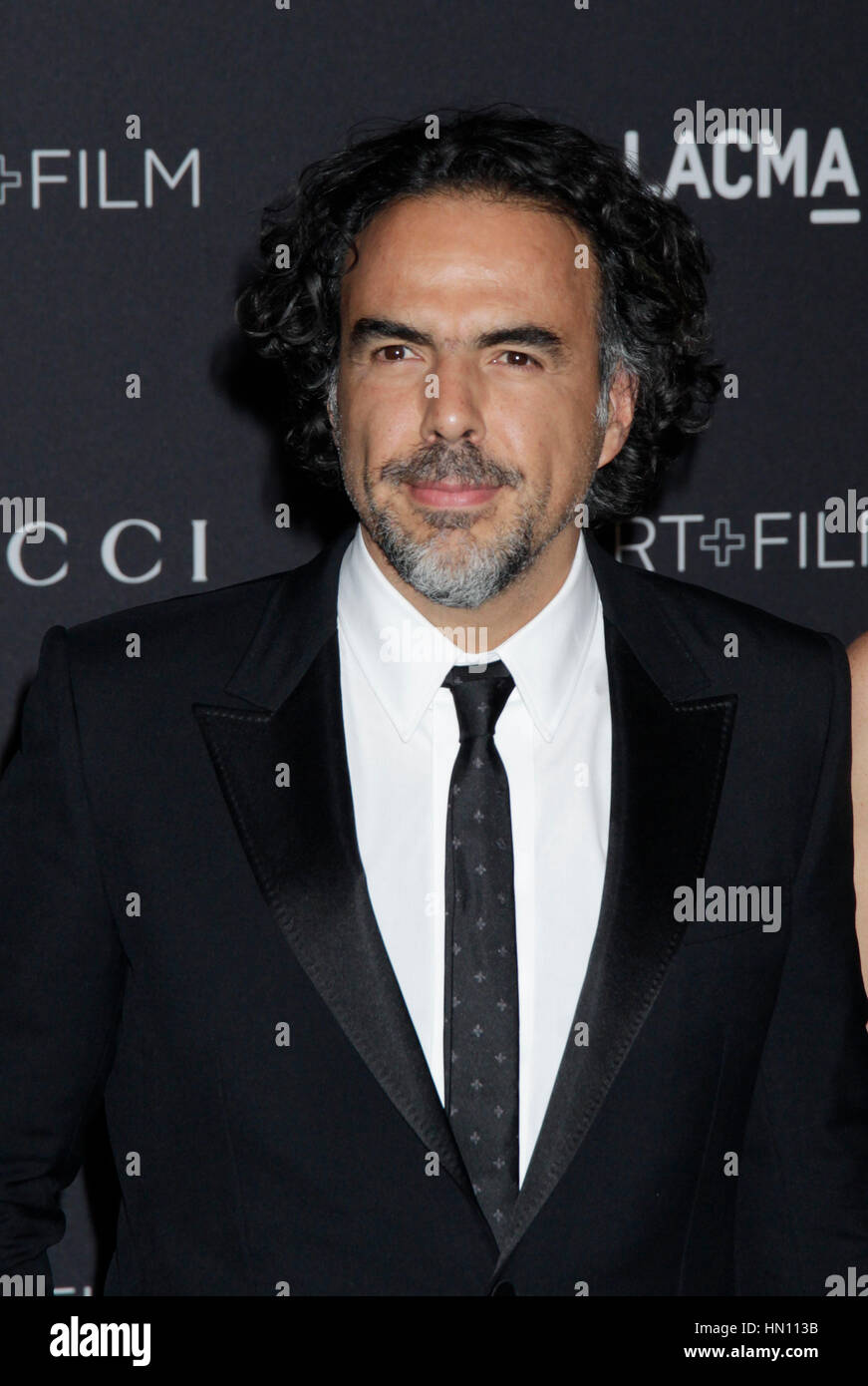 Alejandro Gonzalez Inarritu arriva a 2015 LACMA Art + Film Gala il 7 novembre 2015 a Los Angeles, California. Foto di Francesco Specker Foto Stock