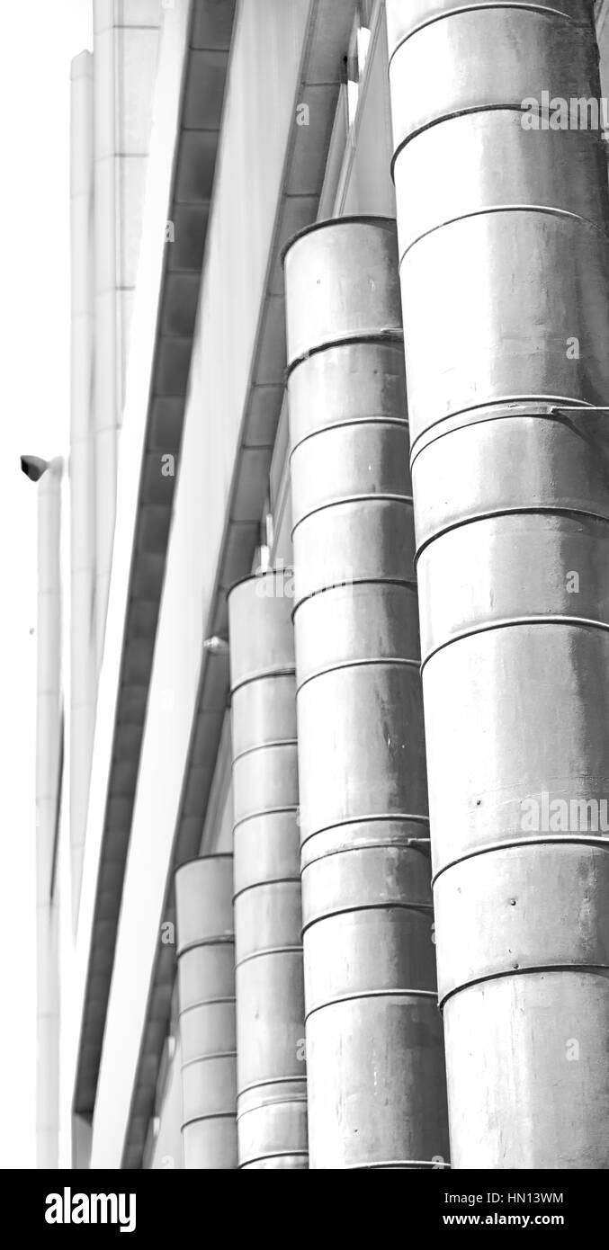 La sfocatura in Sud Africa pipeline aziendale industriale il concetto di lavoro Foto Stock