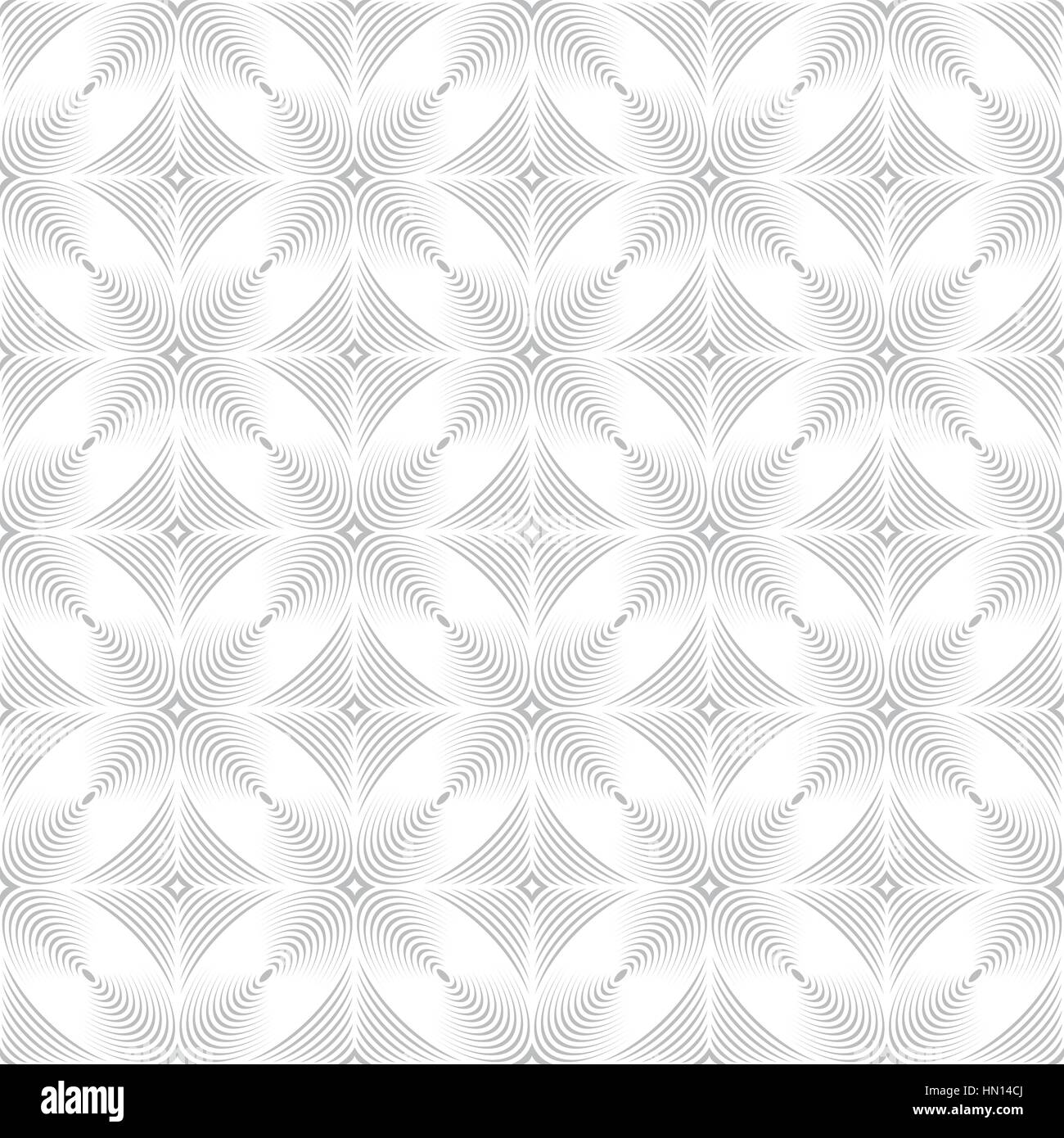 Modello senza giunture. Elegante texture geometrica con diamanti di ripetizione ed ellissi. Monocromatico. Sullo sfondo. Web. Illustrazione Vettoriale Illustrazione Vettoriale