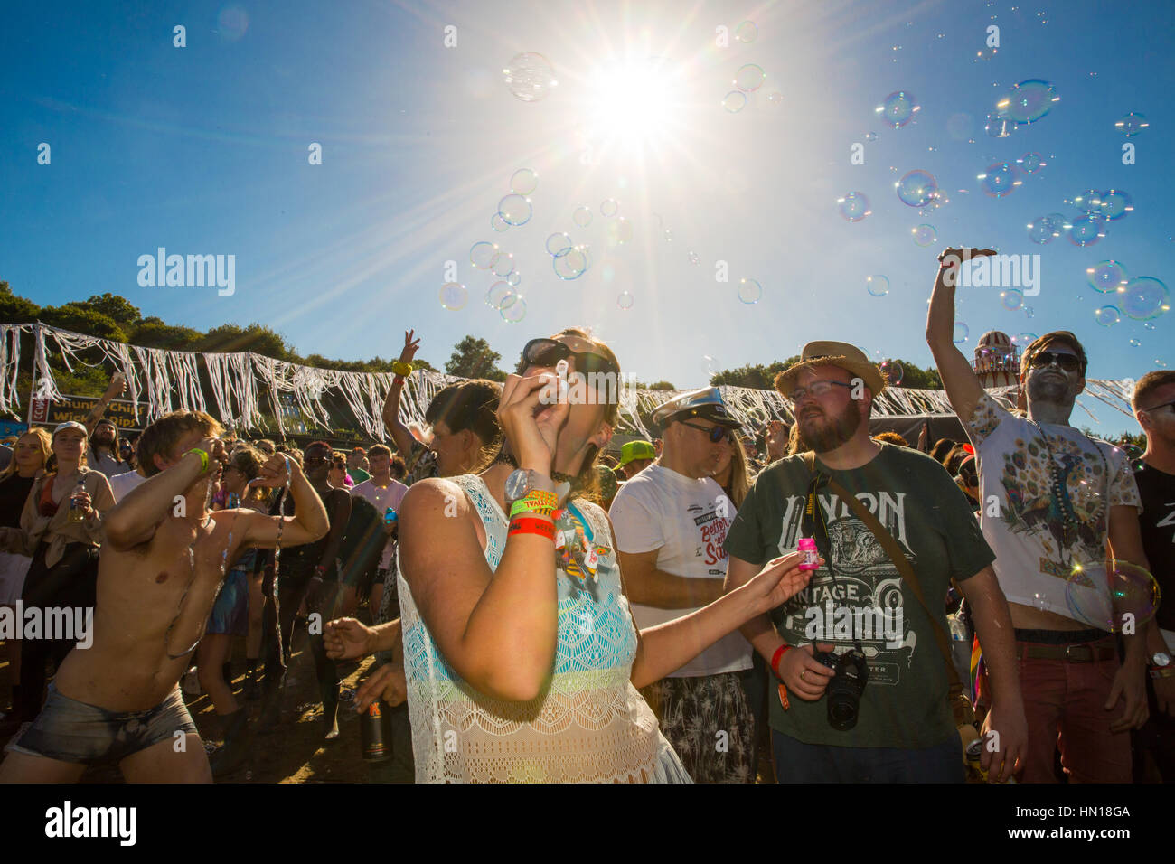 Il Festival di musica folla Foto Stock