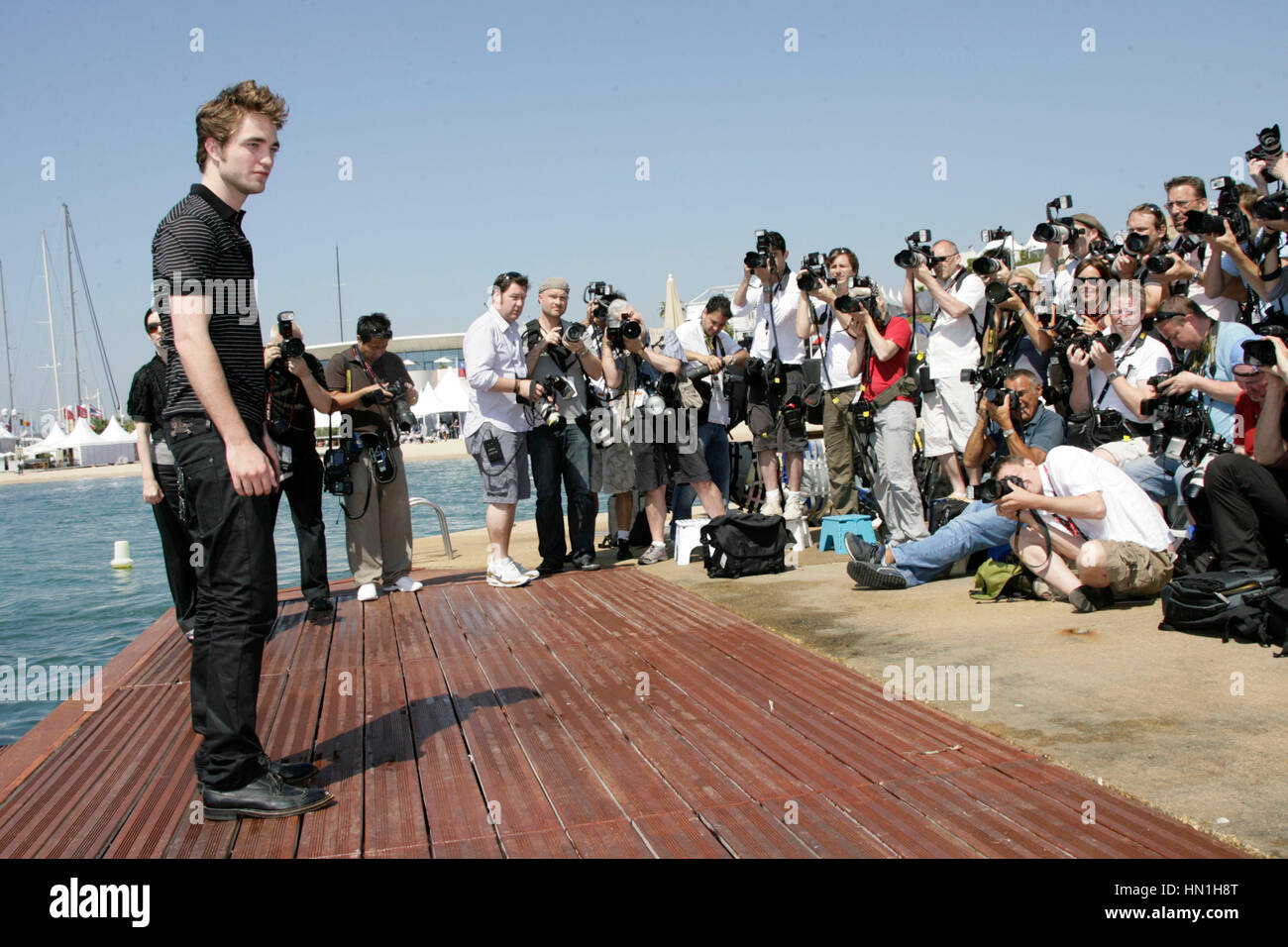 Robert Pattinson assiste un photocall presso la sessantaduesima International festival di pellicola di Cannes il 19 maggio 2009 a Cannes, Francia. Foto di Francesco Specker Foto Stock