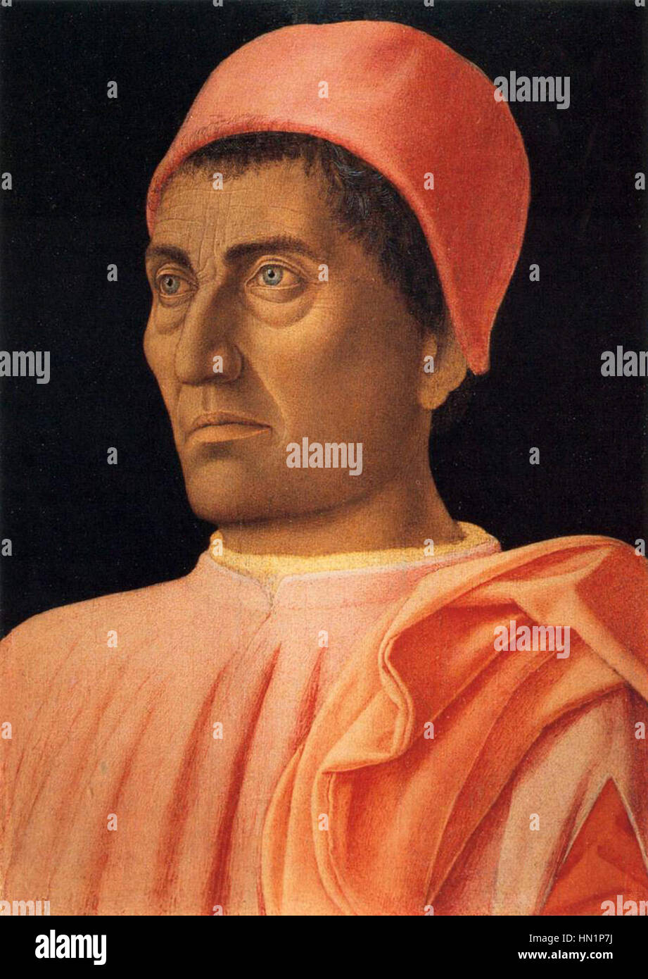 Andrea Mantegna - Ritratto di Carlo de' Medici - WGA13952 Foto Stock