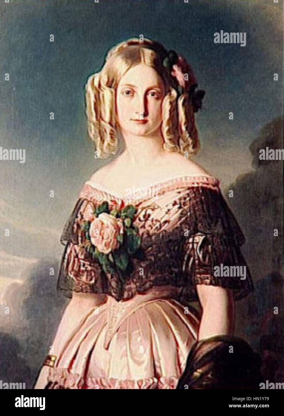 Maria Carolina di Borbone Principessa delle Due Sicilie Foto Stock