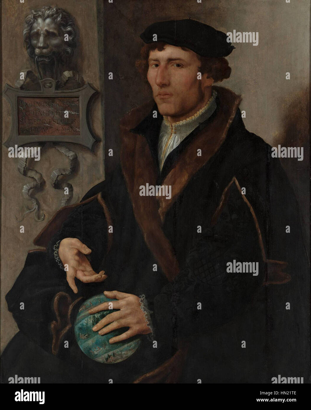 "Maarten van Heemskerck 012" si riferisce probabilmente a un'opera o studio relativo a Maarten van Heemskerck, un pittore rinascimentale olandese noto per i suoi paesaggi e le sue scene storiche. Foto Stock