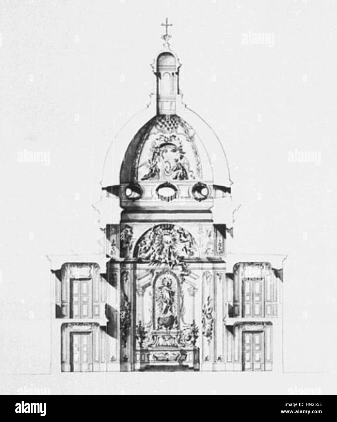 Marywil Kaplica è un sito architettonico noto per il suo significato storico e l'importanza religiosa. È una cappella che detiene un valore culturale nella regione, spesso associata a cerimonie religiose ed eventi storici. L'edificio presenta stili architettonici classici ed è una parte importante del patrimonio locale. Foto Stock