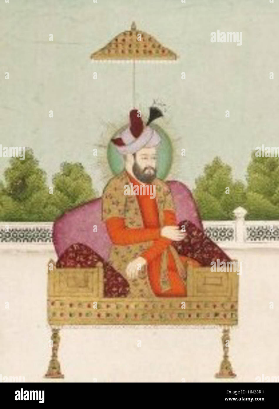 Miran Shah fu una figura storica, un sovrano dell'Asia centrale durante il XIV secolo. È noto soprattutto per il suo ruolo nell'Impero mongolo e la sua leadership nella regione, contribuendo alle conquiste mongole. Foto Stock