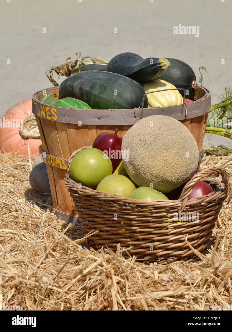 Sacramento, California, USA, 4 settembre 2016. Frutta e verdura stand presso il Gold Rush Days festival in Old Sacramento. Il festival si svolge attraverso Foto Stock