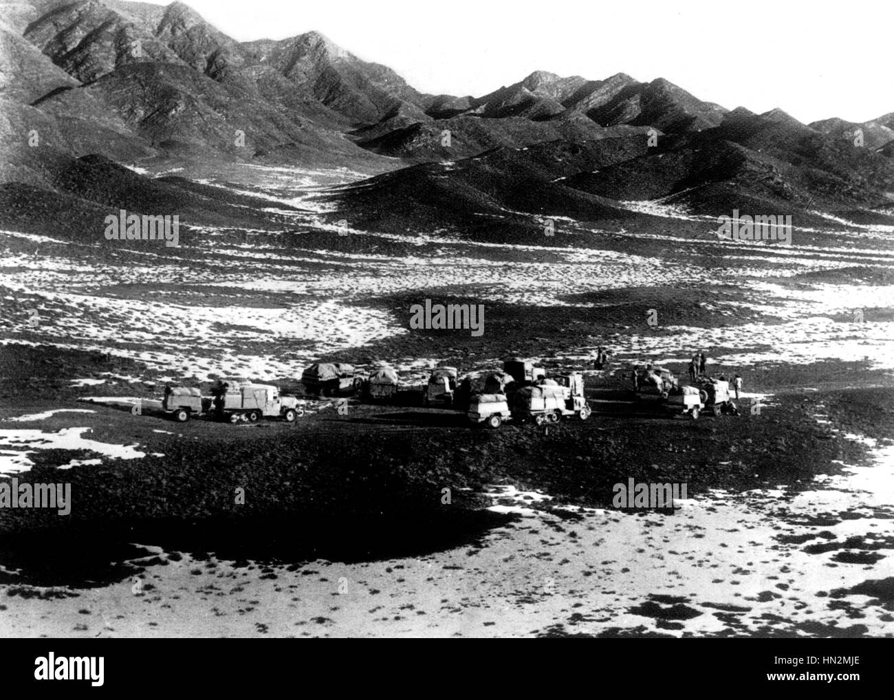 La crociera di giallo. Traversata dell Asia centrale in auto organizzato da Andre Citroen. Beirut (4 aprile 1931), T'ien Tsin (22 febbraio 1932) Asia 1931-1932 Foto Stock