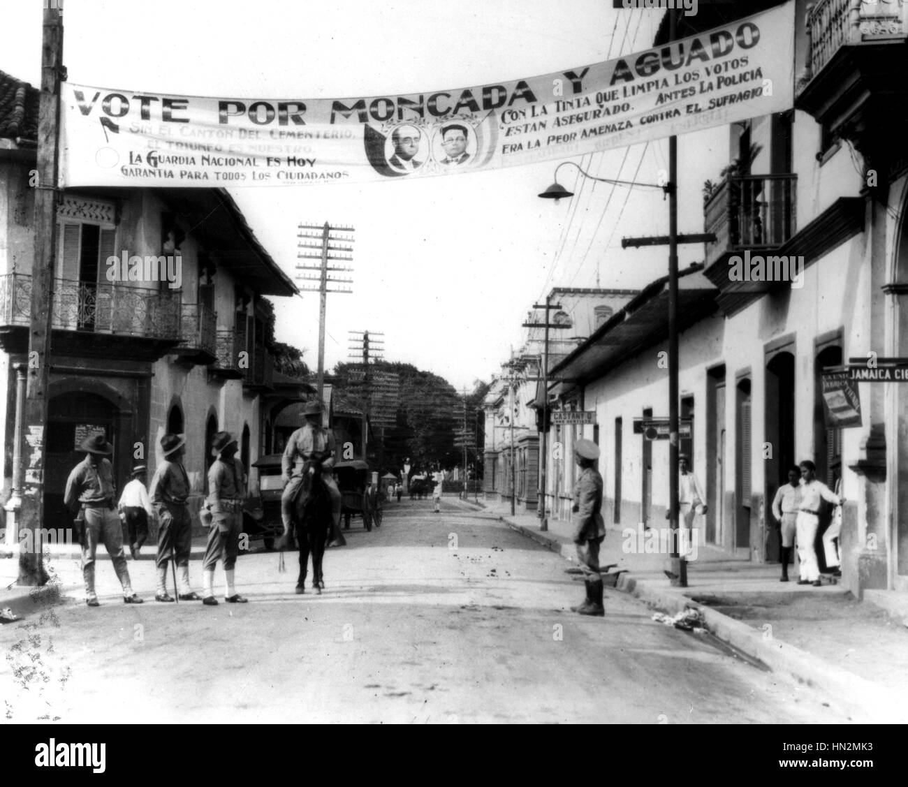 La campagna elettorale 1928 Nicaragua Washington, D.C. Archivi Nazionali Foto Stock