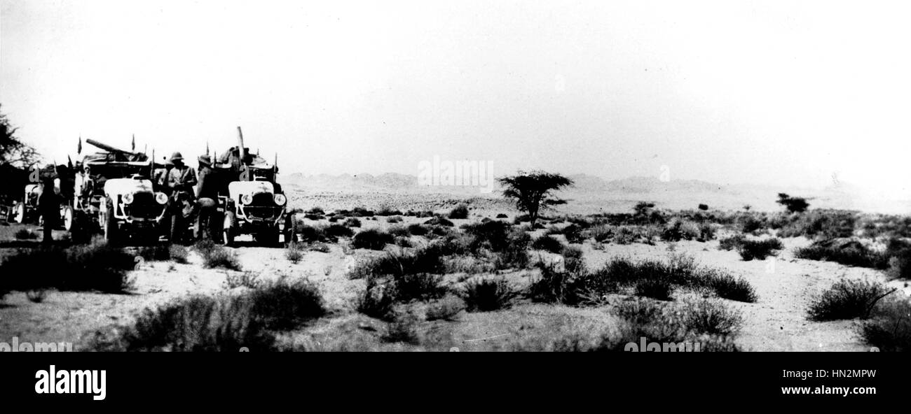 La crociera di nero. Colomb Bechar (Ottobre 28, 1924), Le Cap (1 agosto 1925). Traversata dell'Africa organizzato da Andre Citroen (8 semi-vie) Africa 1924-1925 Foto Stock