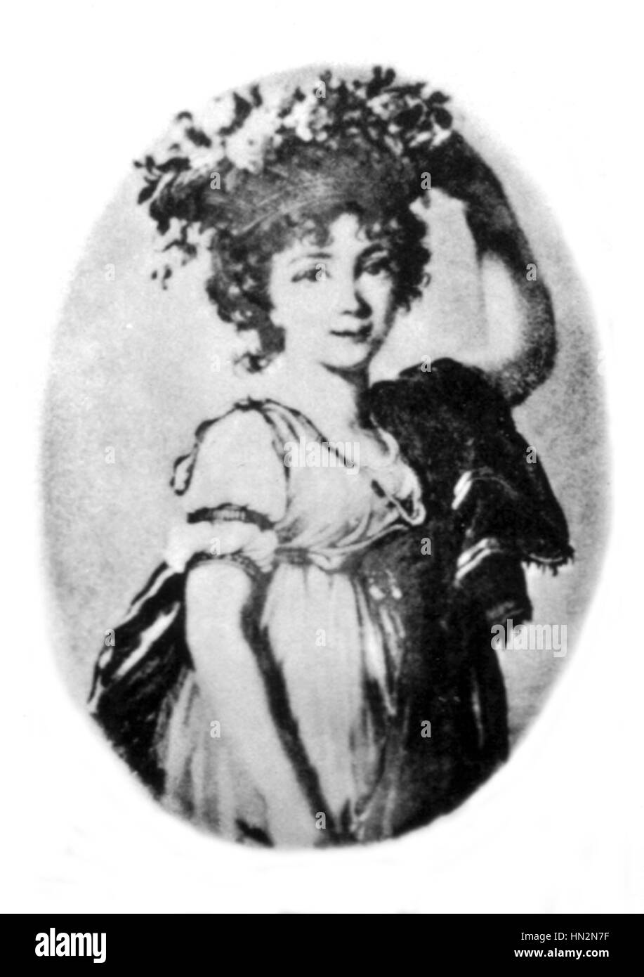 Alexander Pushkin della vita (1799-1837) ritratto della principessa Galitzine del XIX secolo la Russia Foto Stock