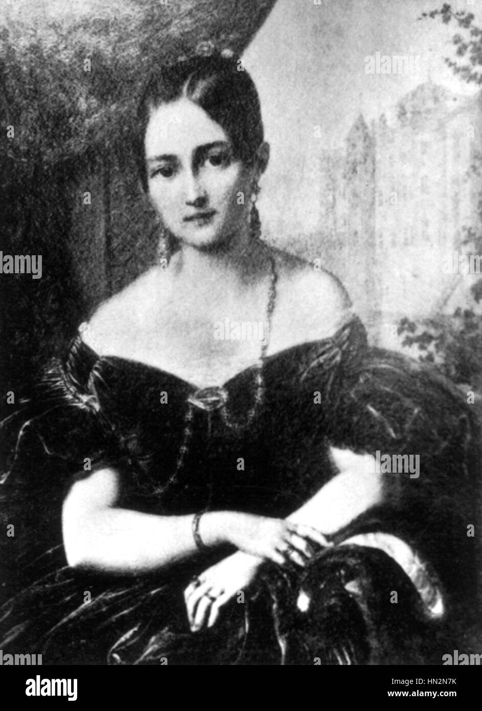 Alexander Pushkin della vita (1799-1837) Ritratto di A.O. Smirnova del XIX secolo la Russia Foto Stock Alexander Pushkin della vita (1799-1837) Ritratto di A.O. Smirnova del XIX secolo la Russia Foto Stock