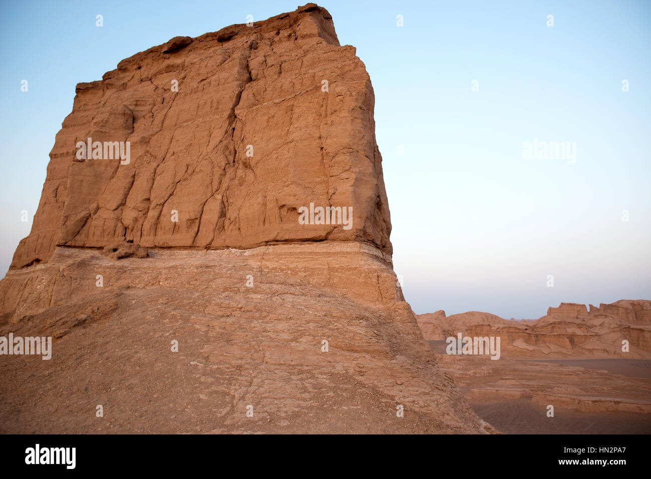 Dasht-e deserto lut, kerman provincia, Iran Foto Stock