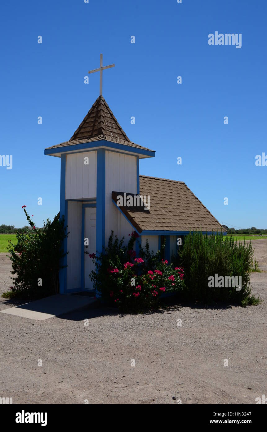 Pittoresca Chiesa casa in Utah, Stati Uniti Foto Stock