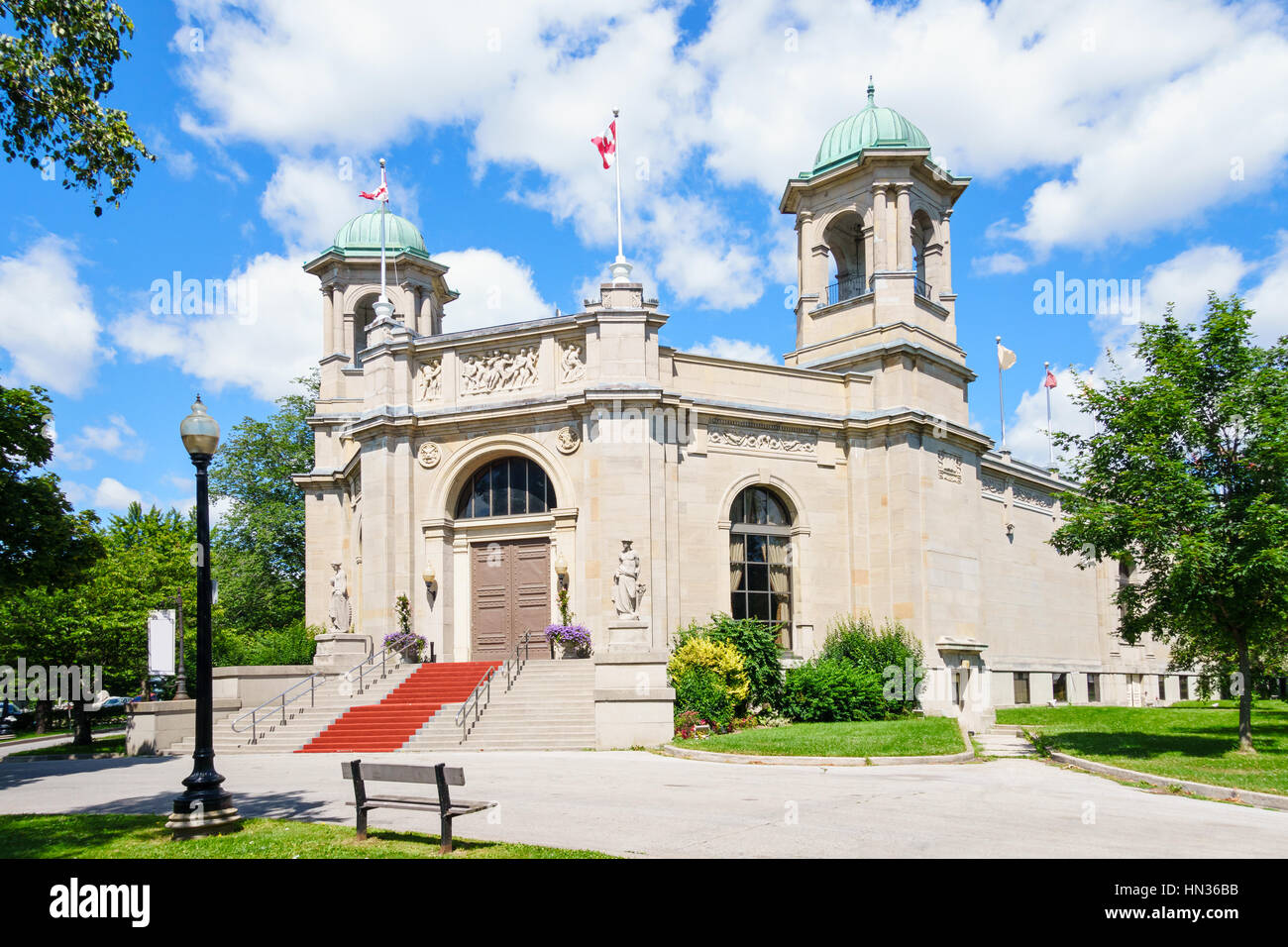 Il Liberty Grand Sala da ballo sede di Exhibition Place, Toronto. Fu costruita tra il 1925 e il 1926 in stile Belle Arti. Foto Stock
